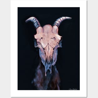 Goat Skull Posters and Art